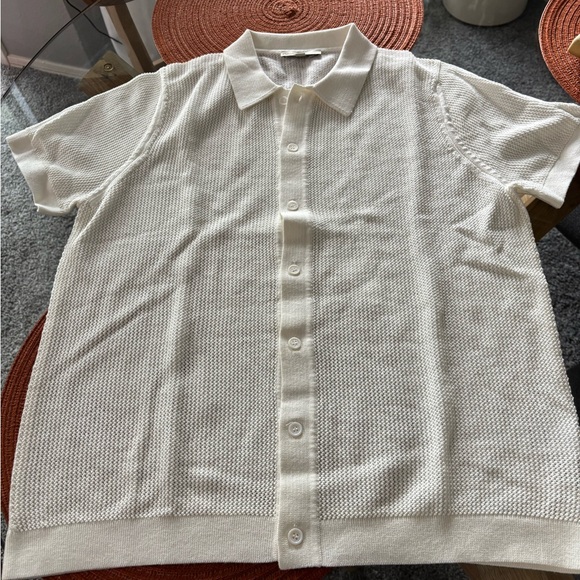 Onia micro knit button down - Picture 2 of 3